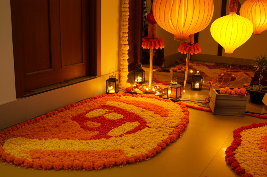Diwali decoration ideas, eco-friendly Diwali, homemade Diwali decor, modern Diwali decorations