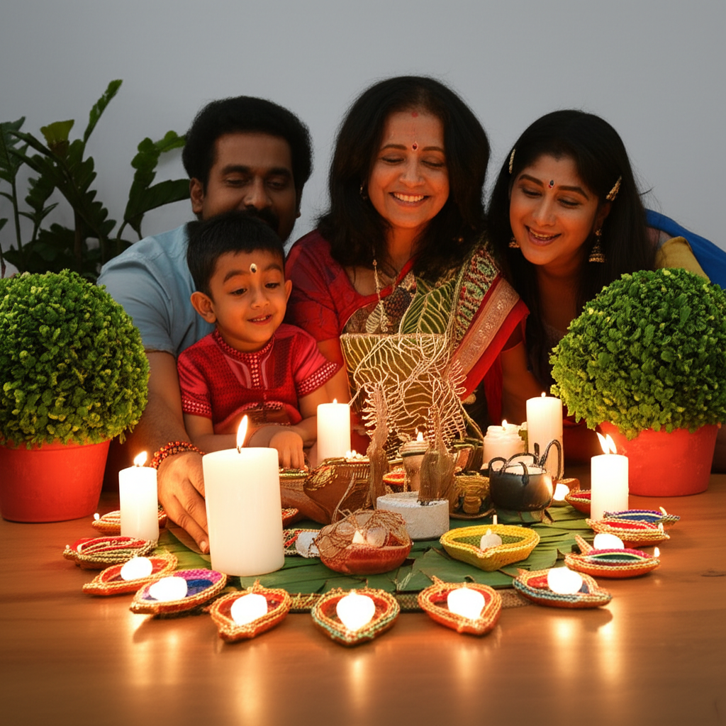 green Diwali, eco friendly Diwali celebration, no cracker Diwali, pollution free Diwali